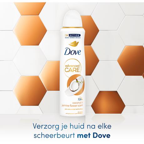 Dove Advanced Care Coconut & Jasmine Flower Anti-Transpirant Deodorant Spray 150 ML