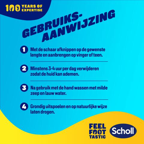 Scholl Beschermhoesje Vingers Tenen 1 Hoesje