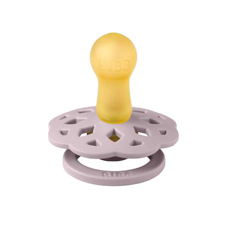 BIBS Maat 2 Fopspenen Ivory/Blush/Baby Blossom/Dusky Lila 4 pak