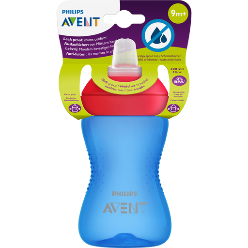 Philips Avent My Grippy Tuitbeker 9M+ Blauw SCF802/01 200 ML