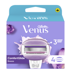 Gillette Venus ComfortGlide Breeze Navulmesjes 4 stuks