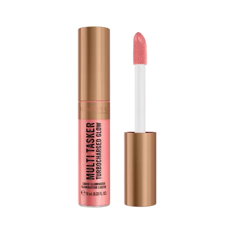 Rimmel London Multi-Tasker Turbocharged Glow Liquid Illuminator Blush 002