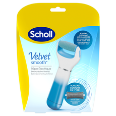 Scholl Velvet Smooth  Elekrische Voetvijl Blauw