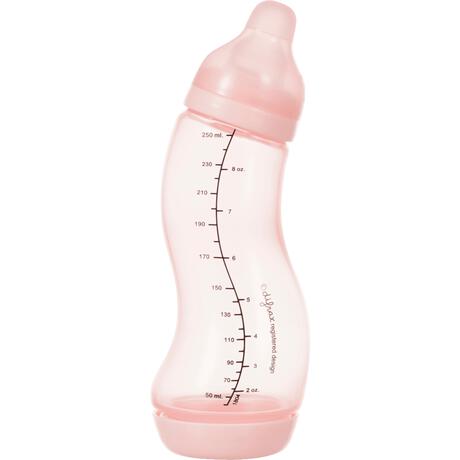 Difrax S-fles Natural 250 ML Anti-koliek Babyfles 0+ Maanden