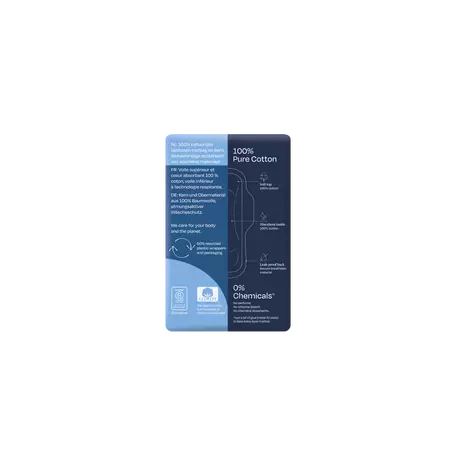 Sanature 100% Katoenen Maandverband Ultra Nacht 10 stuks
