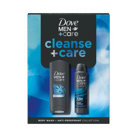 Dove Men+Care Clean Comfort Duo geschenkset 150ml + 250ml