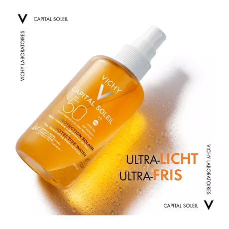 Vichy Capital Soleil Zonbeschermend Water Bruine Teint SPF30 200 ML