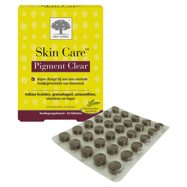 New Nordic Skin Care Pigment Clear Tabletten