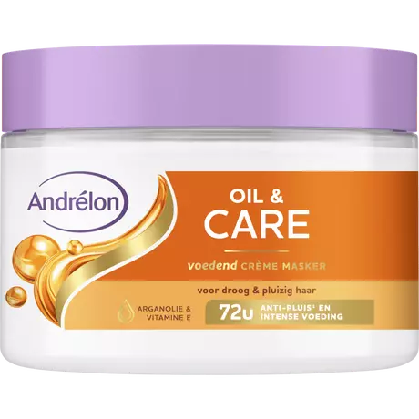 Andrélon Oil & Care Crème Masker Jar 300 ML
