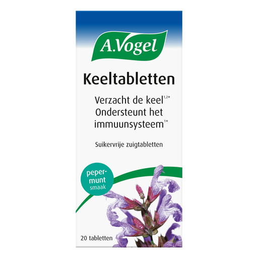 A.Vogel Keeltabletten Verzacht De Keel1,2* Zuigtabletten 20 stuks