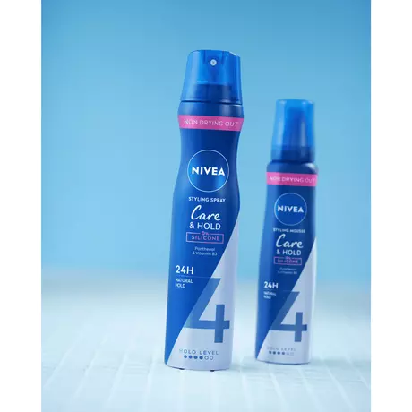 NIVEA Care & Hold Styling Mousse 150 ML