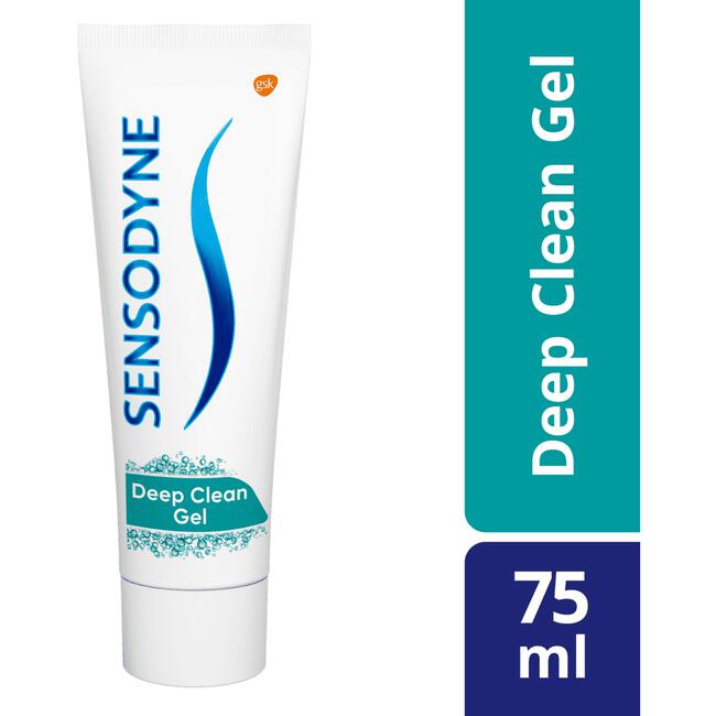 Sensodyne Deep Clean Gel Tandpasta voor Gevoelige Tanden 75 ML