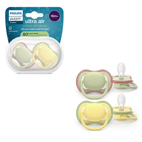 Philips Avent Fopspeen Ultra Air Day 18M+ SCF349/50 2 stuks