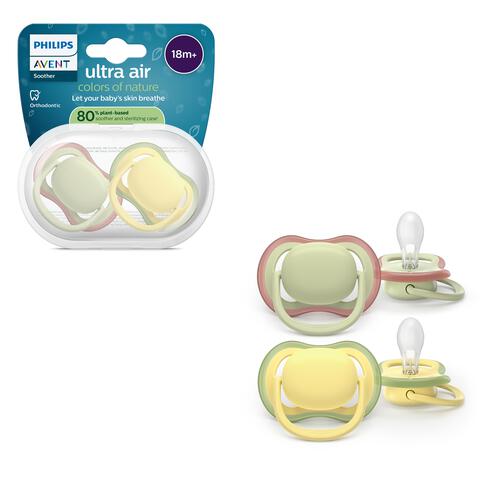 Philips Avent Fopspeen Ultra Air Day 18M+ SCF349/50 2 stuks