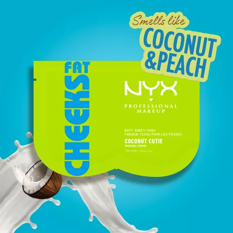 NYX Professional Makeup Fat Cheeks Butt Sheet Mask 1 Stuk