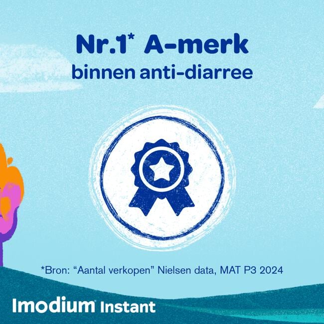 Imodium® Instant 2 MG 10 Smelttabletten