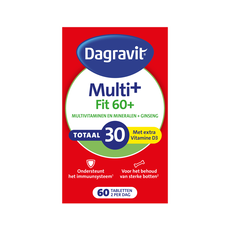 Dagravit Vitaal 60+ Totaal 30 Xtra 60 tabletten
