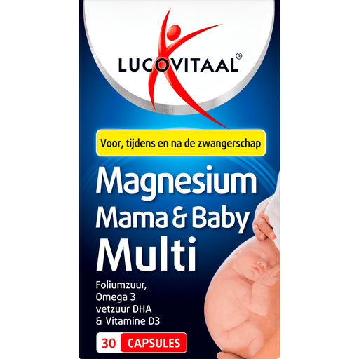 Lucovitaal Magnesium Mama & Baby Multi Capsules 30 stuks