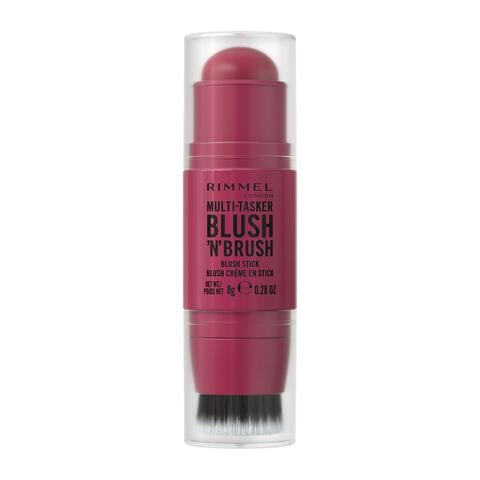 Rimmel London Multi-Tasker Blush'N'Brush Stick Fushia Glam 8 g
