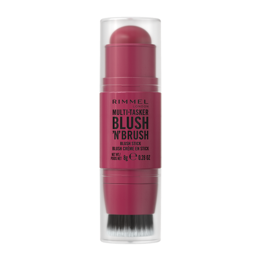 Rimmel London Multi-Tasker Blush'N'Brush Stick Fushia Glam 8 g