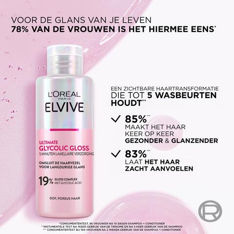 L'Oréal Paris Elvive Ultimate Glycolic Hair Gloss 200 ML