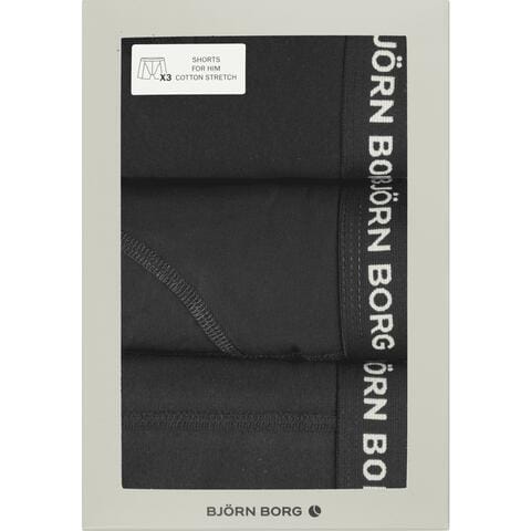 BJÖRN BORG Boxershorts Mannen 3-pack Zwart Maat XL