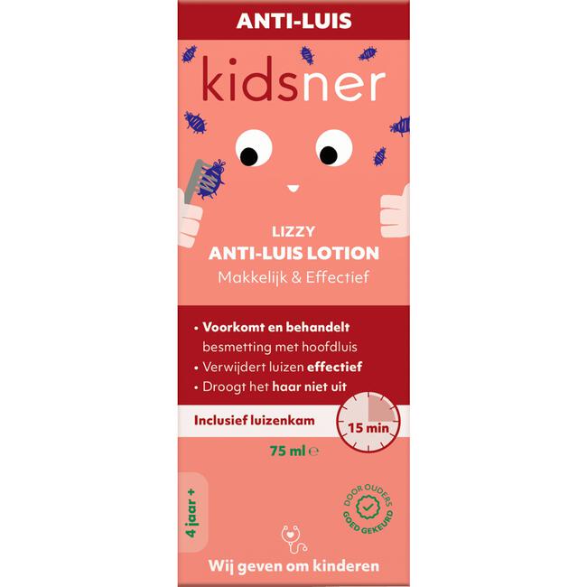 Trots Anesthesie knoop Kidsner Lizzy Anti-Luis Lotion 75 ML 75 ML | Etos