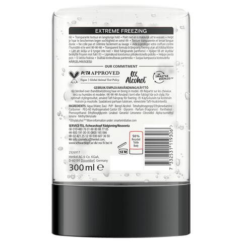 Taft Styling Gel Extreme Freezing Gel 300 ML