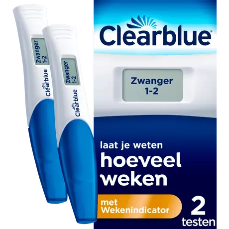 Clearblue Zwangerschapstest met Wekenindicator 2 stuks