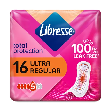 Libresse Ultra Thin Maandverband Normal 16 stuks