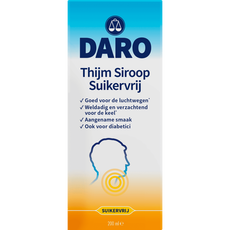 Daro Thijm Siroop Suikervrij 200 ML