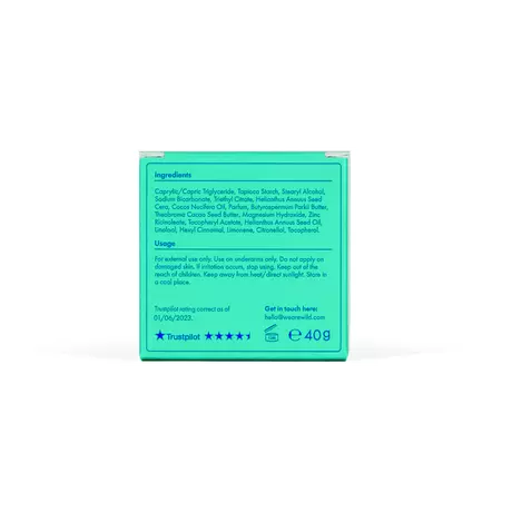 Wild Fresh Cotton & Sea Salt Refill Deodorant Stick 40 gram