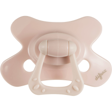 Difrax Fopspeen Natural 6 Maanden Roze/Uni BPA-vrij