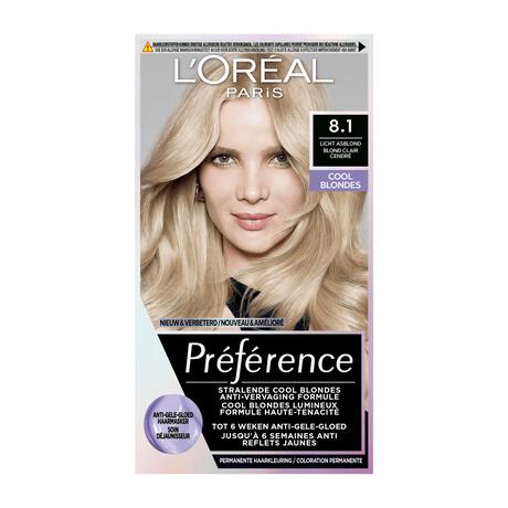 L'Oréal Paris Préférence Permanente Haarverf 8.1 Copenhague