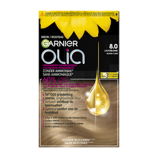 Garnier Olia Permanente Haarverf 8.0 Licht Blond