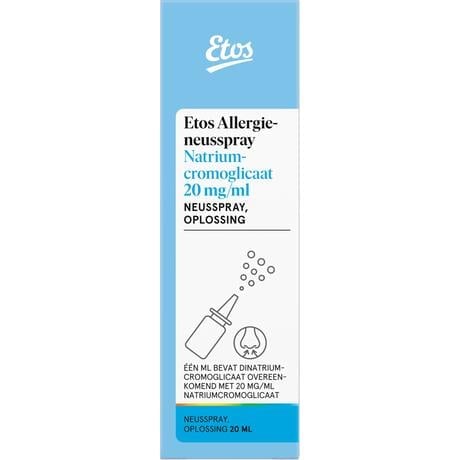 Etos Allergie Neusspray Natriumcromoglicaat 20 mg/ml 20 ML