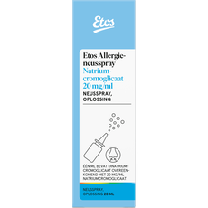 Etos Allergie Neusspray Natriumcromoglicaat 20 mg/ml 20 ML