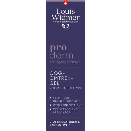 Louis Widmer Proderm Oogomtrekgel Licht Geparfumeerd 15 ML