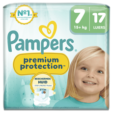 Pampers Premium Protection Luiers Maat 7 15+ KG 17 Stuks
