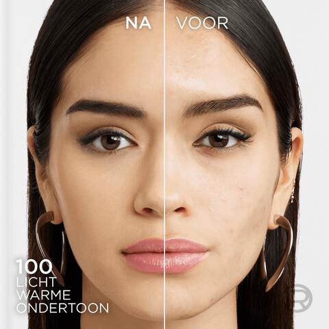 L'Oréal Paris Infaillible Skin Ink Light Warm 100 Foundation en Concealer in 1