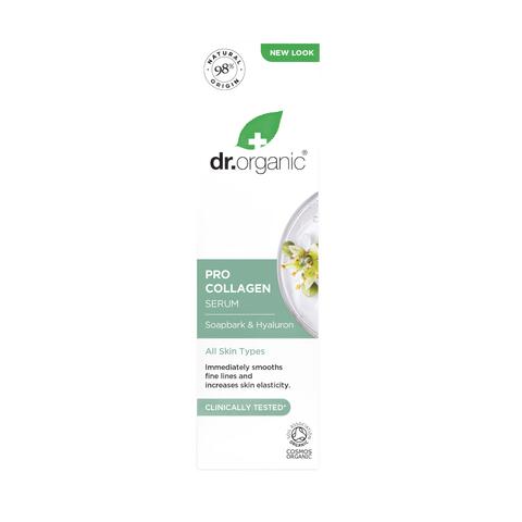 Dr Organic Collagen Boost Serum - Soapbark 30 Ml