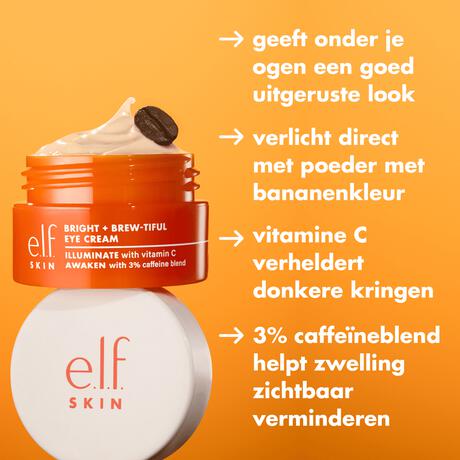 e.l.f. Bright & Brew-Tiful Eye Cream 15 GR