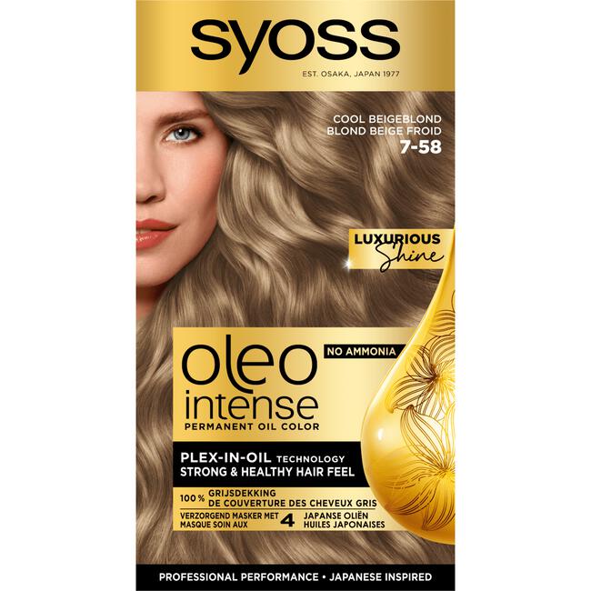 Syoss Oleo Intense 7-58 Cool Beige Blond