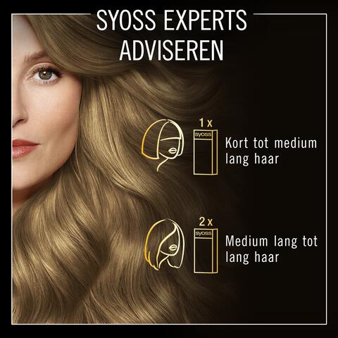 Syoss Oleo Intense Permanente Haarkleuring 8-60 Honingblond/Blond Miel