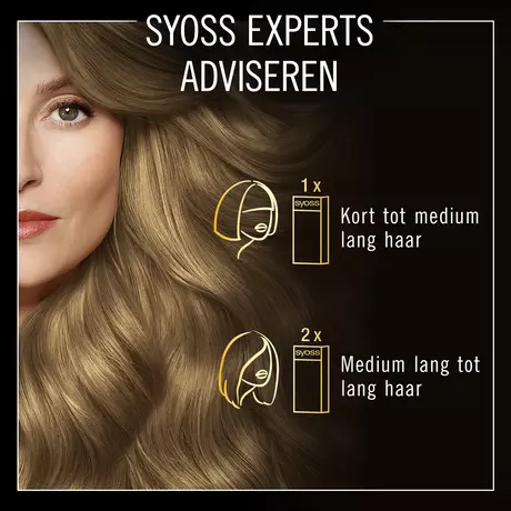 Syoss Oleo Intense Permanente Haarkleuring 8-60 Honingblond/Blond Miel