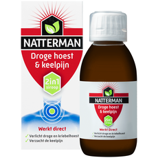 Natterman Droge Hoest & Keelpijn 150 ML