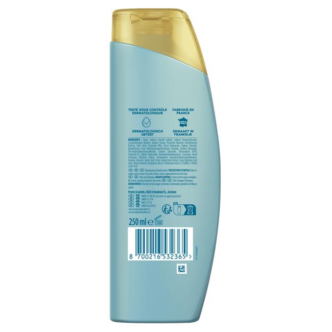 Head & Shoulders Derma X Pro Hydrateert Shampoo Anti-roos 250 ml