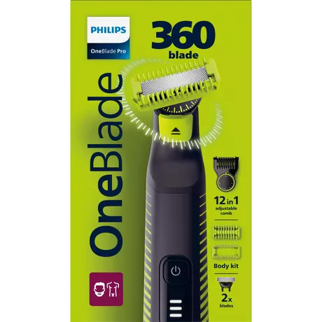 Philips OneBlade Pro 360 Face + Body Scheerapparaat QP6507/23