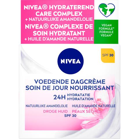 NIVEA Essentials 24u Voedende Dagcrème SPF 30 Droge Huid 50 ML
