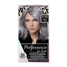 L'Oréal Paris Préférence Vivids Permanente Haarverf 9.11 Smokey Grey